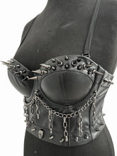 Load image into Gallery viewer, CLASSIC SPIKED BUSTIER
