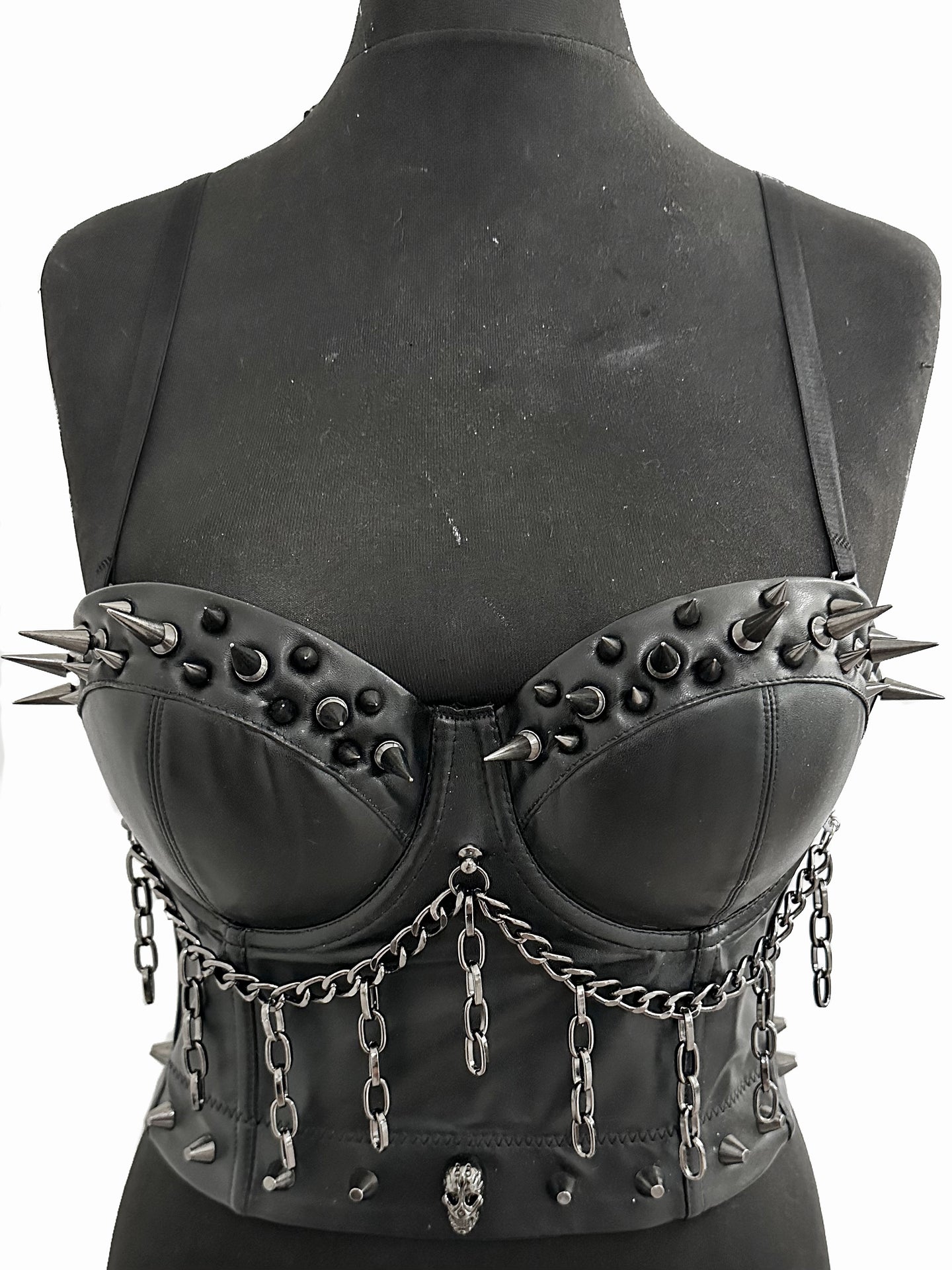 CLASSIC SPIKED BUSTIER