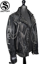 Load image into Gallery viewer, Men&#39;s HELLRAISER Pinhead Real Leather Jacket
