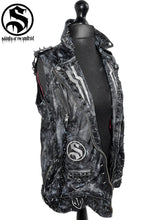 Load image into Gallery viewer, MIW CYBERHEX Sleeveless Leather Jacket
