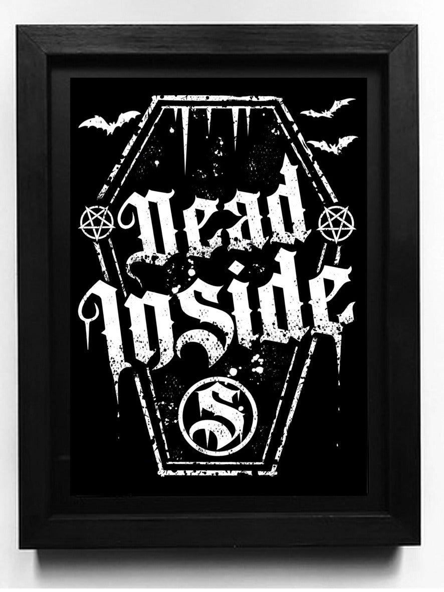 Dead Inside A5 Art Print