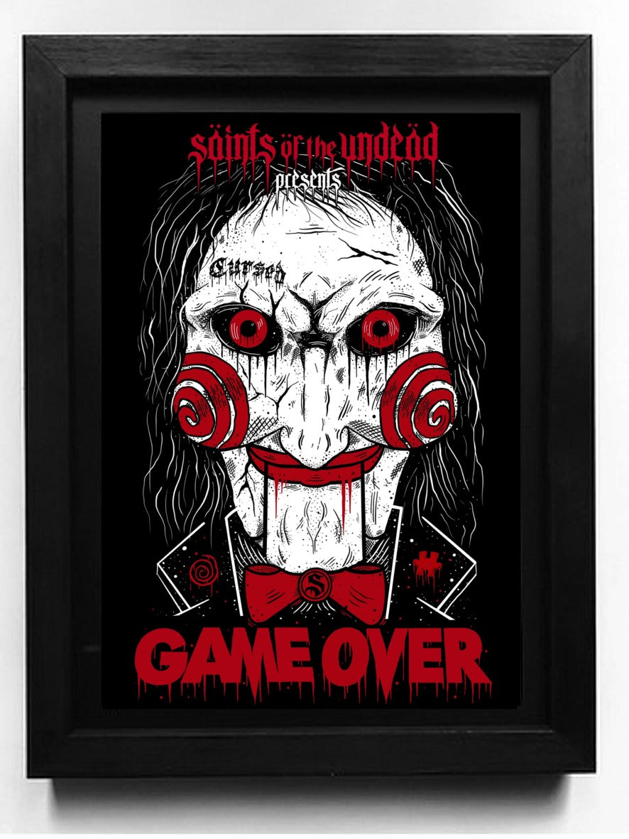 Game Over A5 Art Print