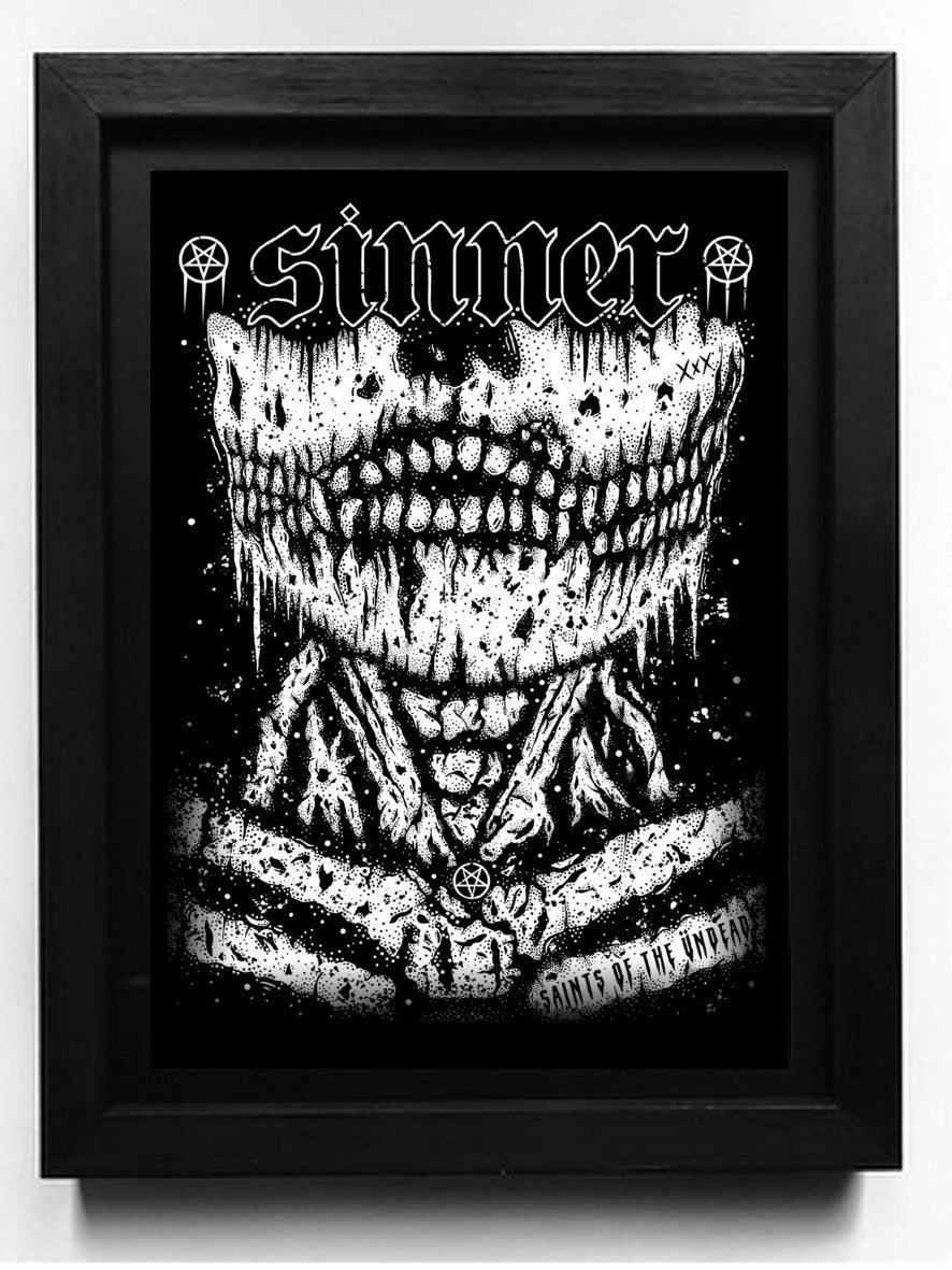 Sinner A5 Art Print