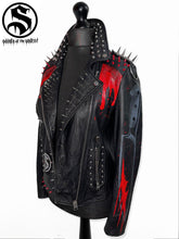 Load image into Gallery viewer, Ladies PSYCHO Leather Jacket
