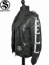 Load image into Gallery viewer, MEN’S HELLRAISER REAL LEATHER JACKET
