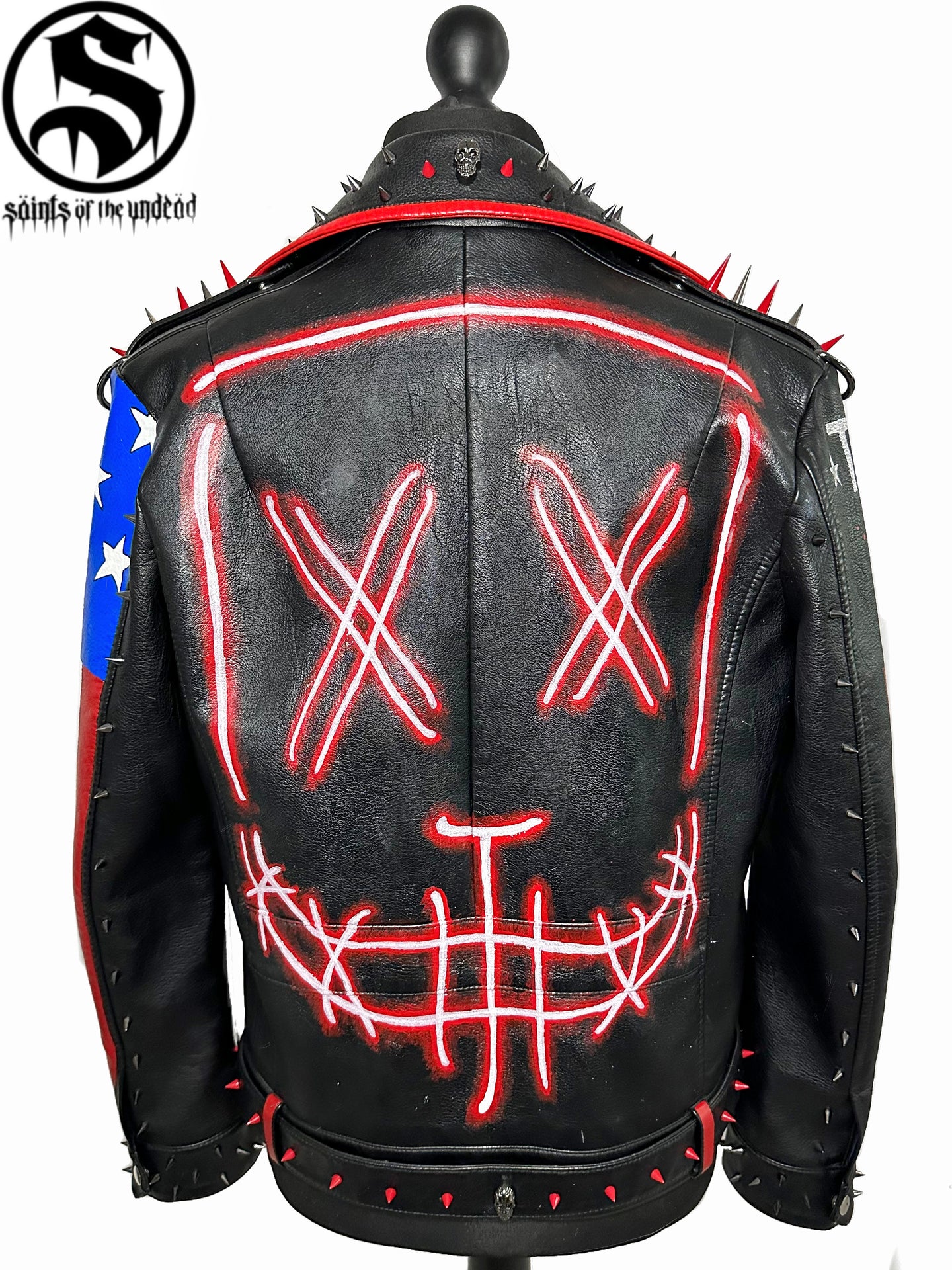 MEN’S THE PURGE REAL LEATHER JACKET