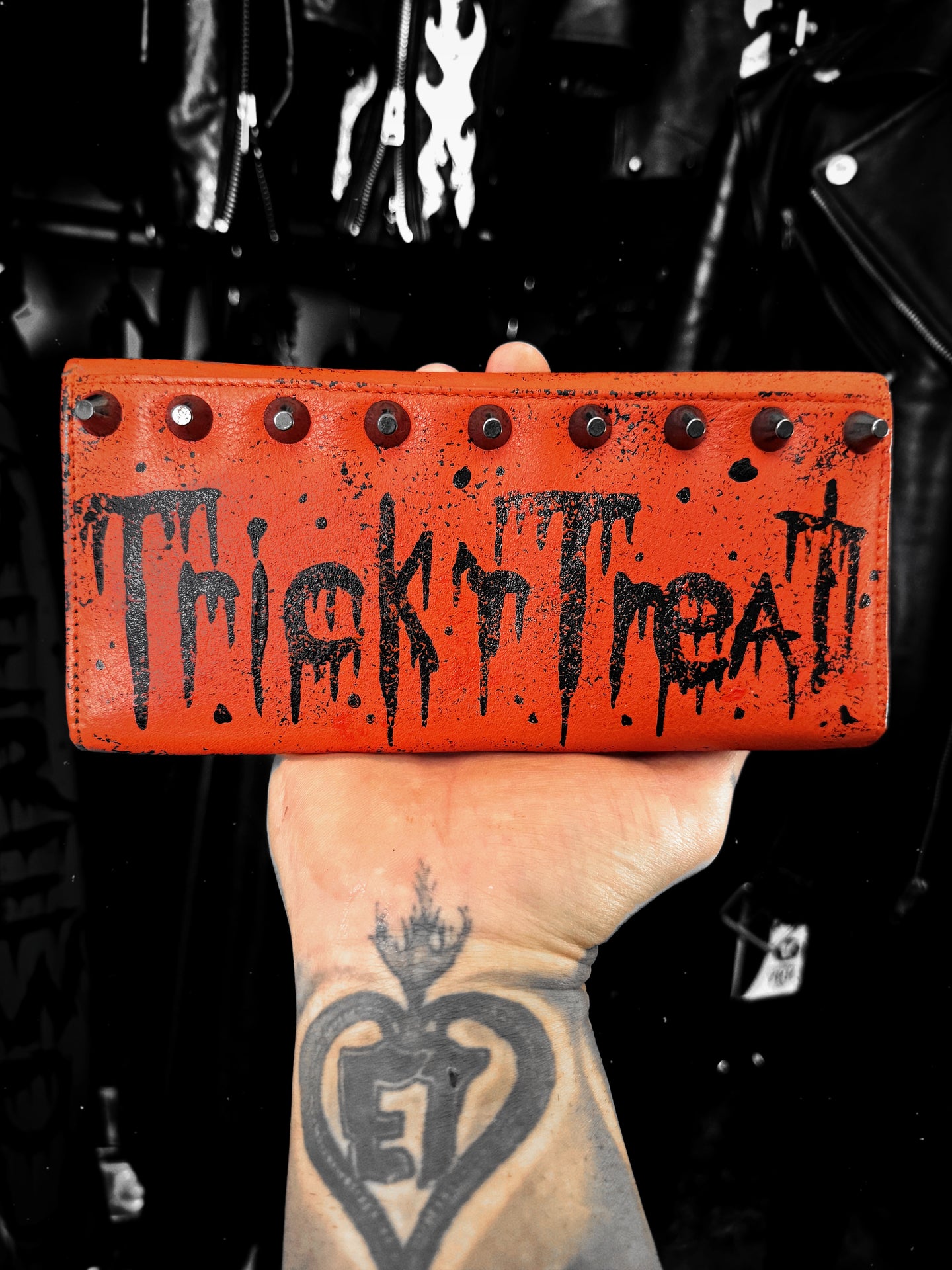 TRICK R TREAT STUDDED PURSE