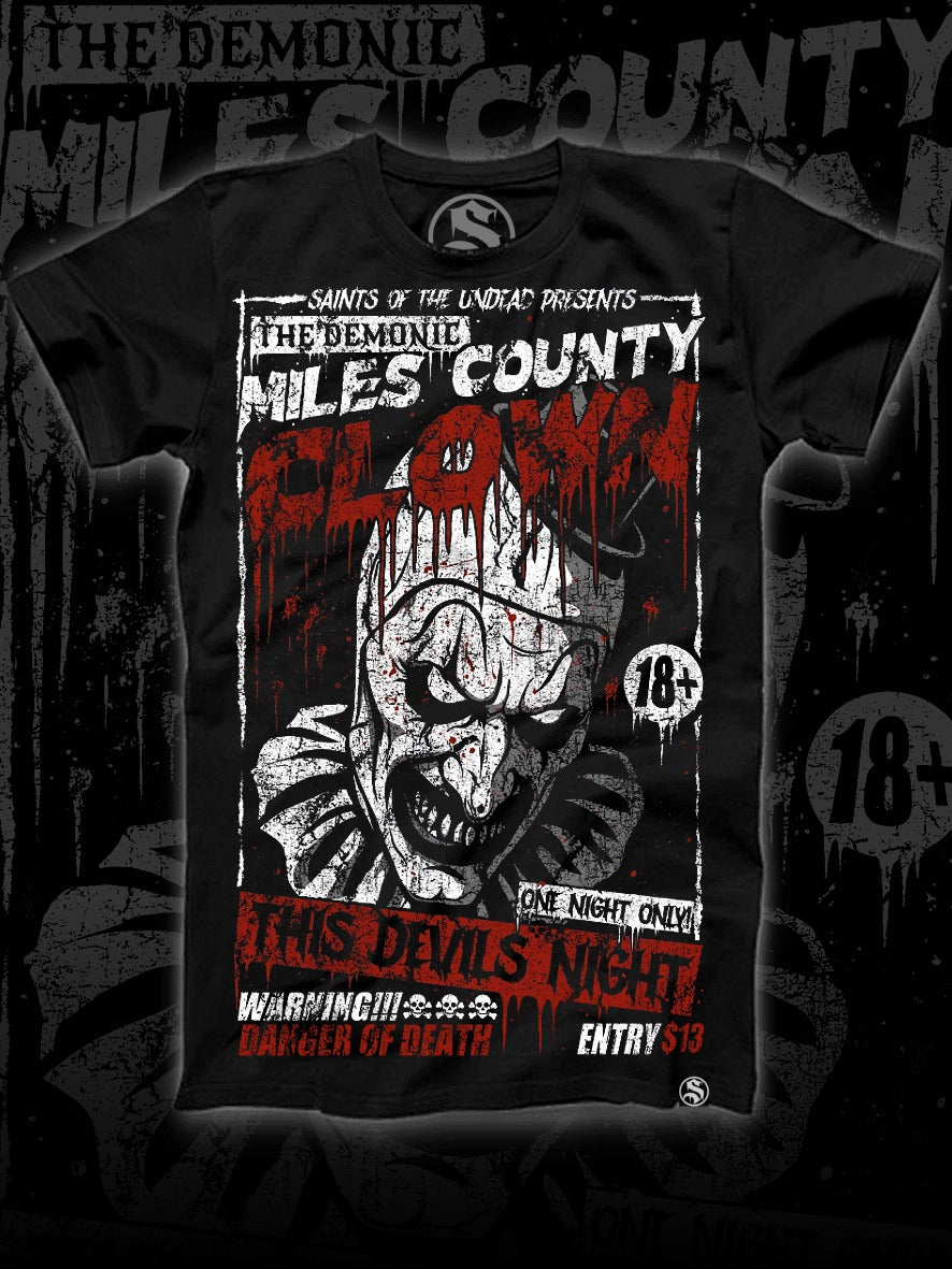 THE DEMONIC MILES COUNTY CLOWN