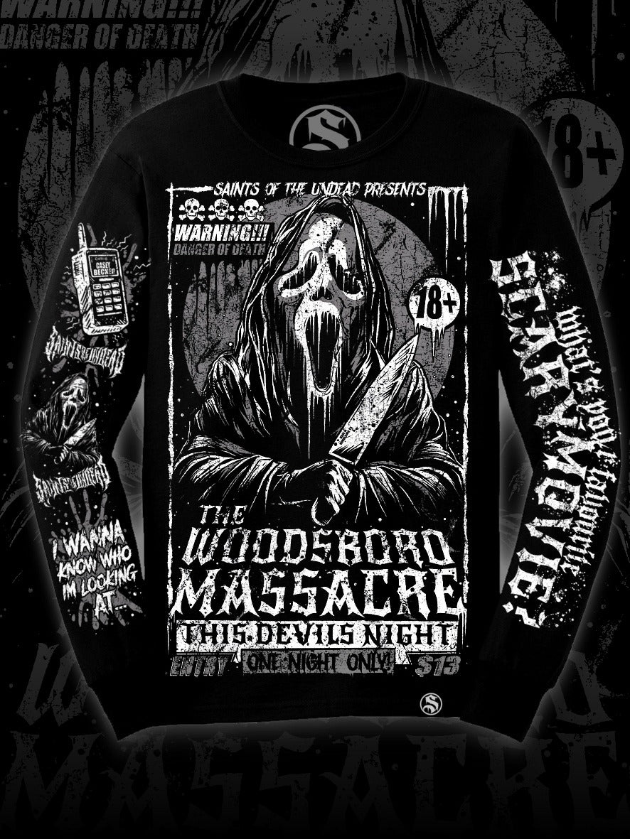 THE WOODSBORO MASSACRE LONGSLEEVE