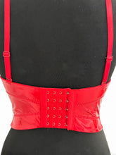Load image into Gallery viewer, BLACKENED RED BUSTIER
