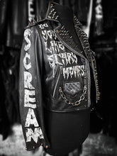 Cargar imagen en el visor de la galería, LADIES SCREAM QUEEN REAL LEATHER JACKET
