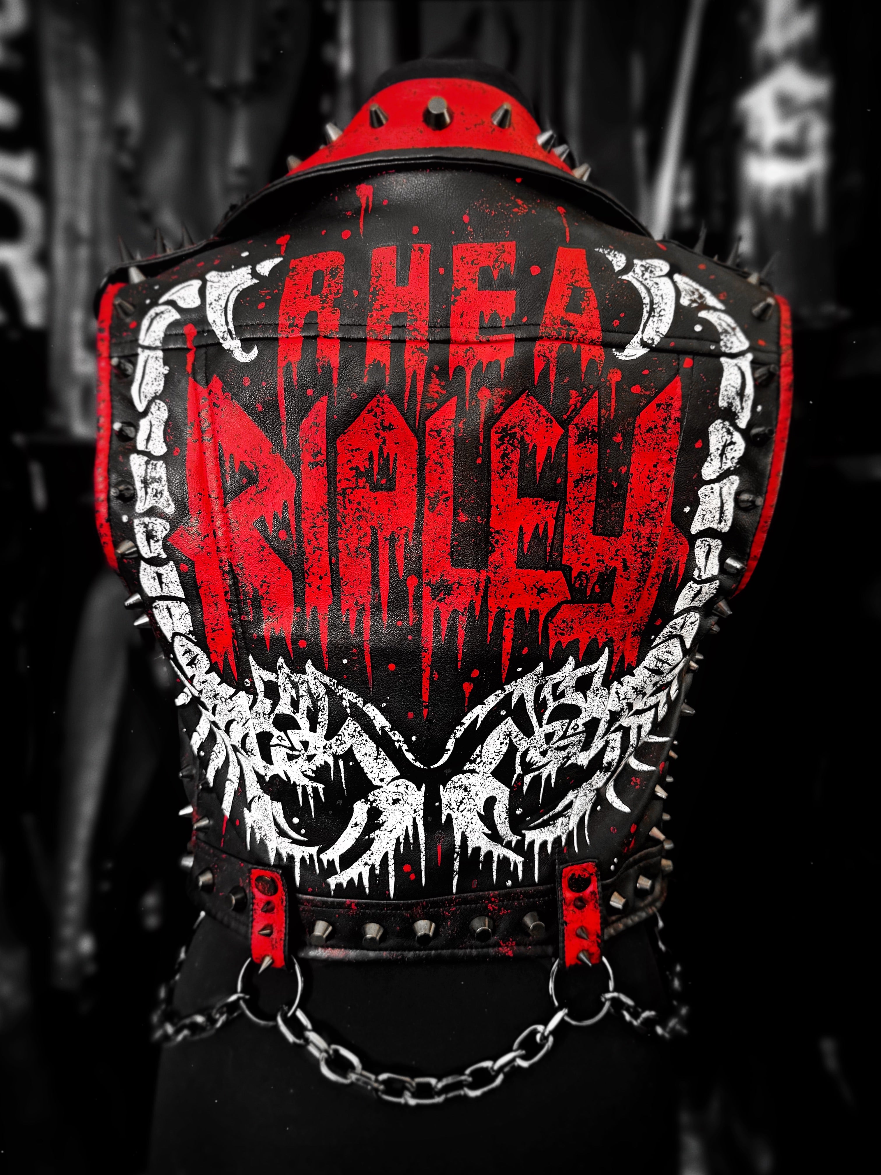 Bloody Rhea Ripely Text WWE - RHEA RIPLEY BAD BLOOD – Saints of the Undead Clothing