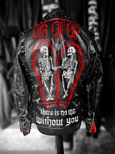 Load image into Gallery viewer, MIW RIP LEATHER JACKET

