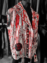 Cargar imagen en el visor de la galería, MEN’S MIW BLOOD RAVE LEATHER VEST

