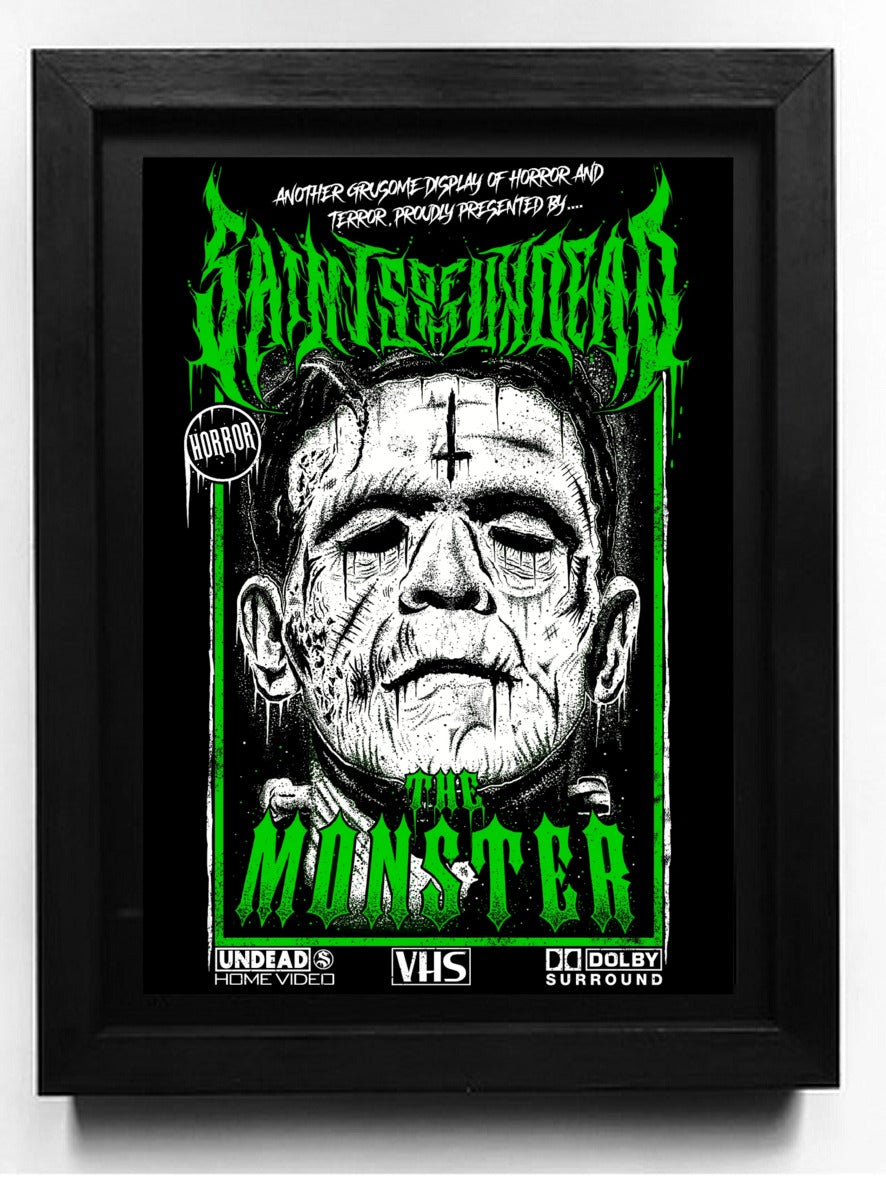 THE MONSTER VHS PRINT