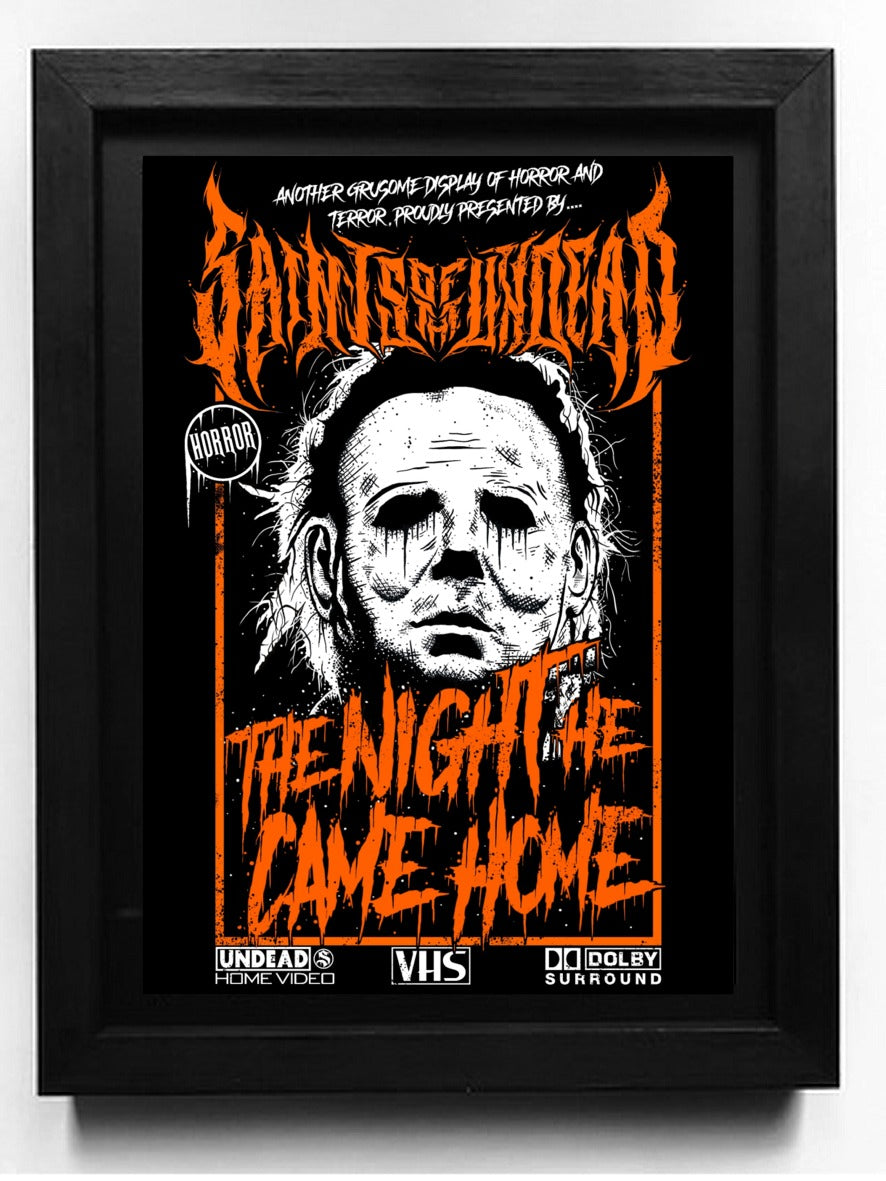 THE NIGHT HE CAME HOME VHS PRINT