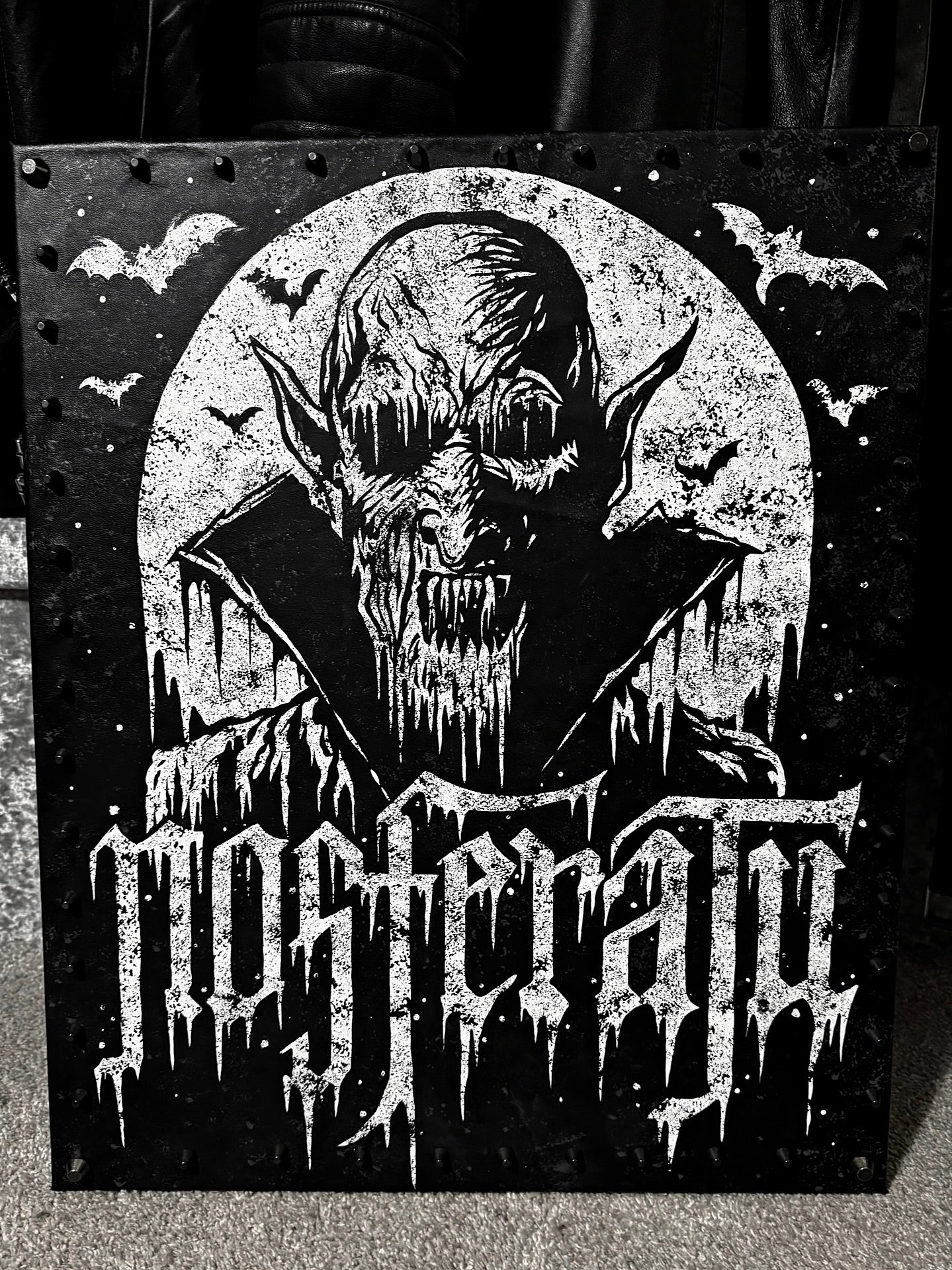 LEATHER ART PRINT - NOSFERATU