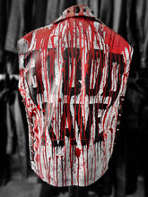 Cargar imagen en el visor de la galería, MEN’S MIW BLOOD RAVE LEATHER VEST
