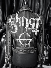 Cargar imagen en el visor de la galería, LADIES GHOST REAL LEATHER JACKET
