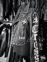 Load image into Gallery viewer, LADIES GHOST REAL LEATHER JACKET
