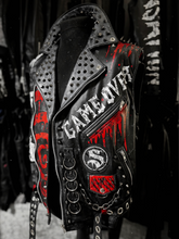 Load image into Gallery viewer, MEN’S SAW LEATHER VEST
