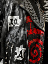 Load image into Gallery viewer, MEN’S SAW LEATHER VEST
