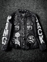 Cargar imagen en el visor de la galería, KIDS JACK SKELLINGTON LEATHER JACKET
