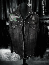 Load image into Gallery viewer, BEETLEJUICE DENIM VEST
