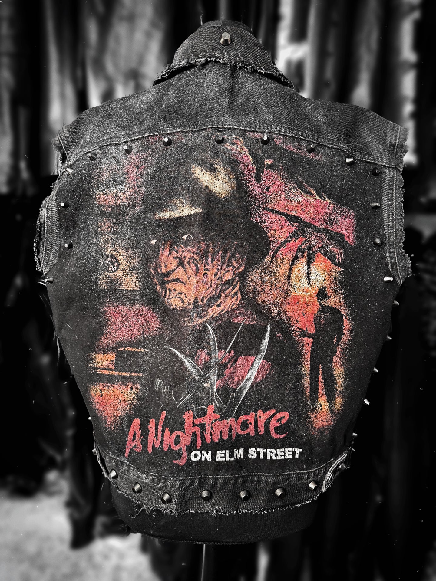 NIGHTMARE DENIM VEST