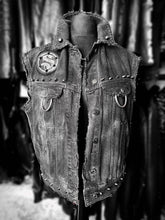 Load image into Gallery viewer, NIGHTMARE DENIM VEST
