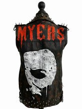 Load image into Gallery viewer, HALLOWEEN SLEEVELESS LEATHER JACKET
