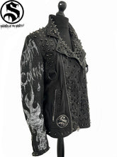 Load image into Gallery viewer, Men’s The Crow Death is Coming Leather Jacket
