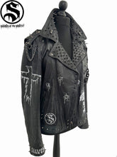 Load image into Gallery viewer, Men&#39;s The Crow Victims Leather Jacket
