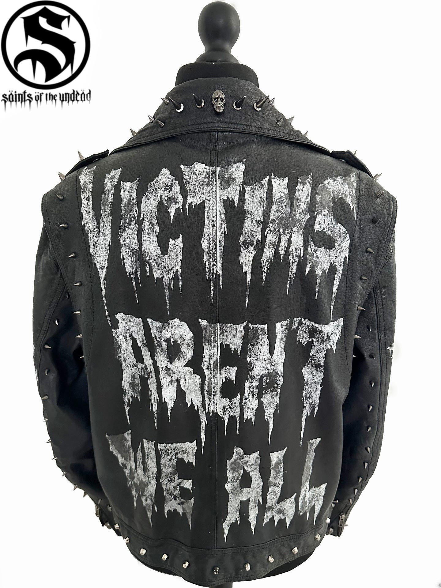 Men's The Crow Victims Leather Jacket