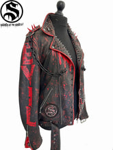 Load image into Gallery viewer, MEN’S EVIL DEAD REAL LEATHER JACKET
