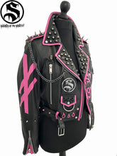 Load image into Gallery viewer, Ladies MGK Leather Jacket
