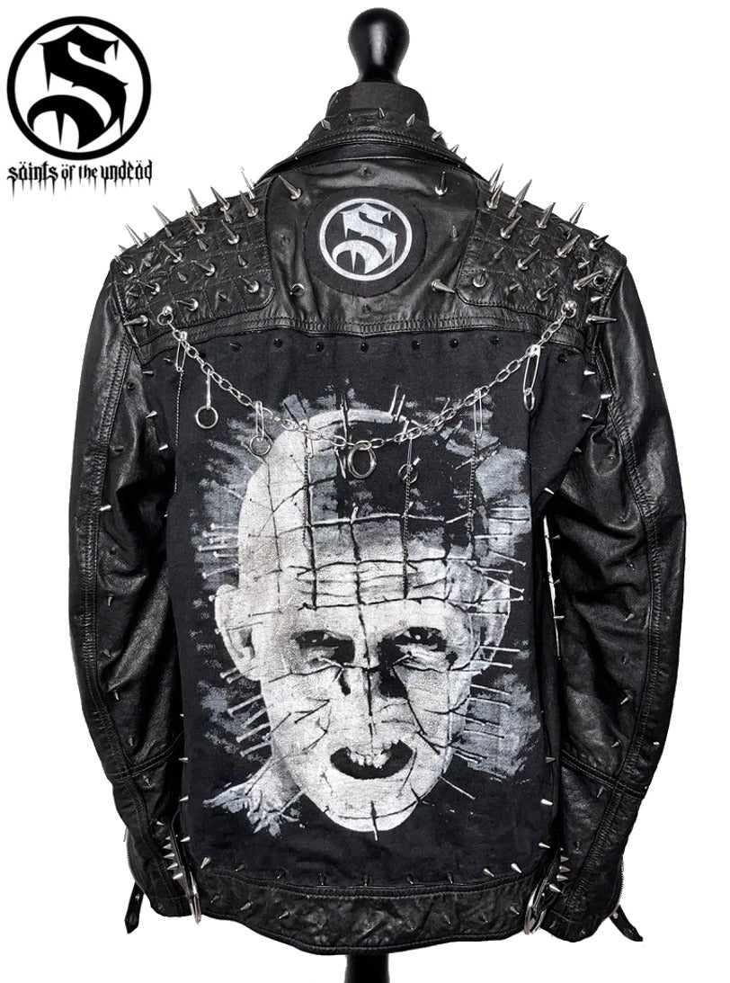 Men's HELLRAISER Pinhead Real Leather Jacket