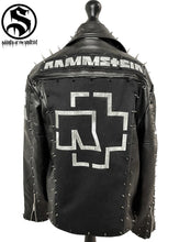 Load image into Gallery viewer, Rammstein Zeit Leather Jacket

