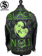 Cargar imagen en el visor de la galería, Black No.1 Real Leather Jacket
