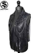 Load image into Gallery viewer, Ladies The Chain Faux Sleeveless Leather
