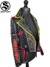 Load image into Gallery viewer, Ladies Glam Metal Faux Leather Jacket
