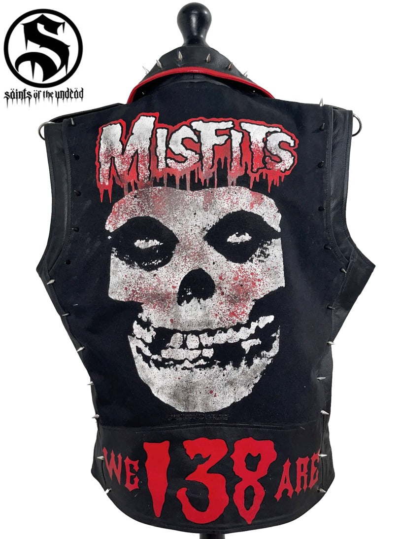 Men's Misfits Real Leather Cut Off