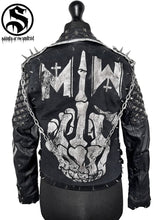 Load image into Gallery viewer, Ladies MIW Spiral Leather Jacket
