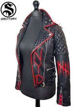 Load image into Gallery viewer, Ladies New Years Day Faux Leather Jacket
