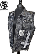Load image into Gallery viewer, Men&#39;s Power From Hell Denim Cut off
