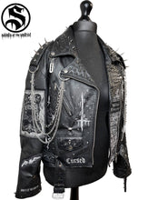 Cargar imagen en el visor de la galería, Ladies Sinner Real Leather Jacket
