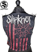 Load image into Gallery viewer, Ladies Slipknot #1 Sleeveless Faux Leather
