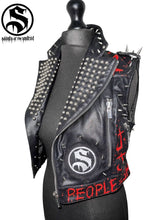 Load image into Gallery viewer, Ladies Slipknot #1 Sleeveless Faux Leather
