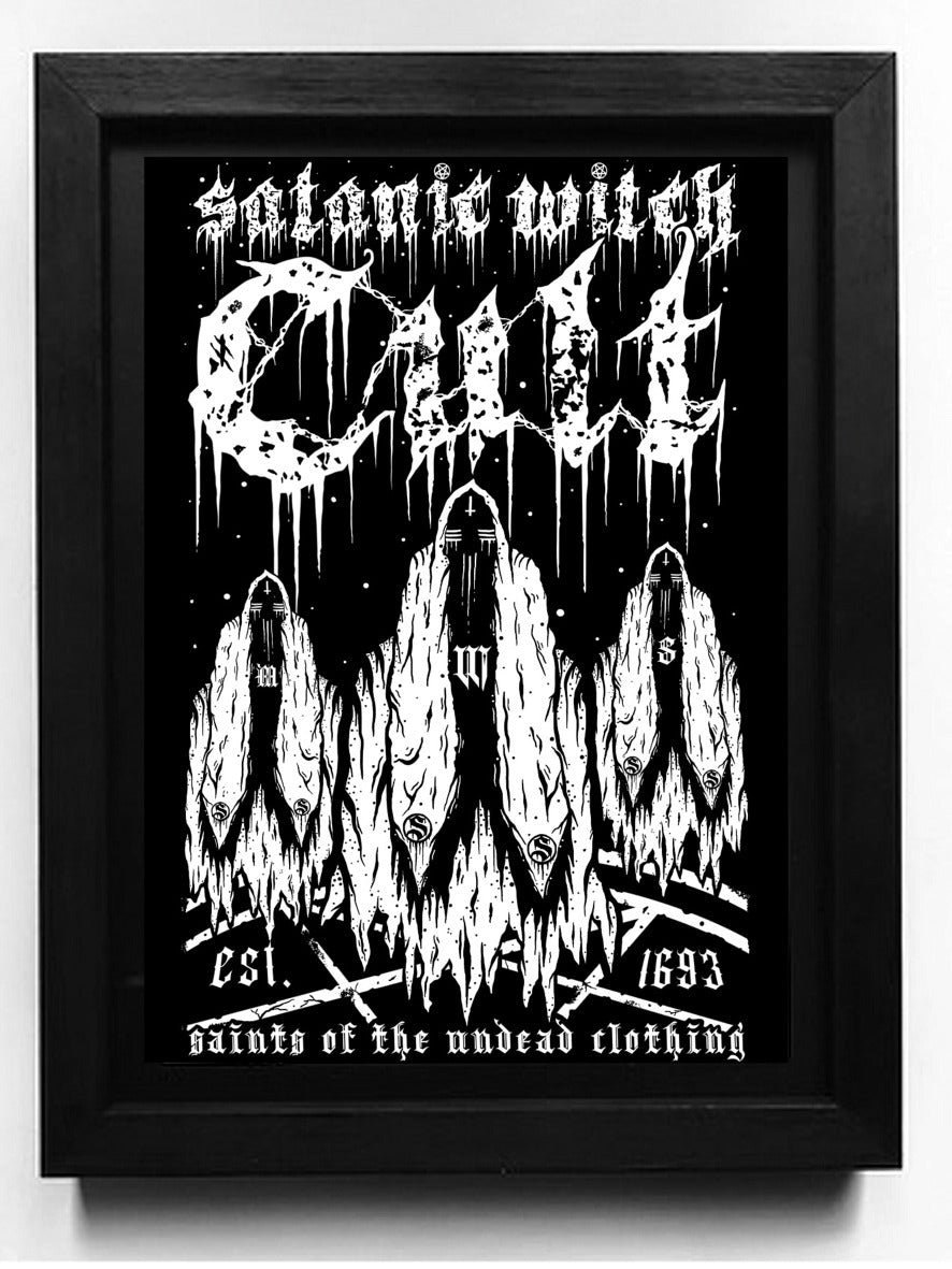 Satanic Witch Cult A5 Art Print