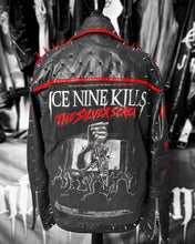 Load image into Gallery viewer, Ice Nine Kills Silver Scream Leather Jacket

